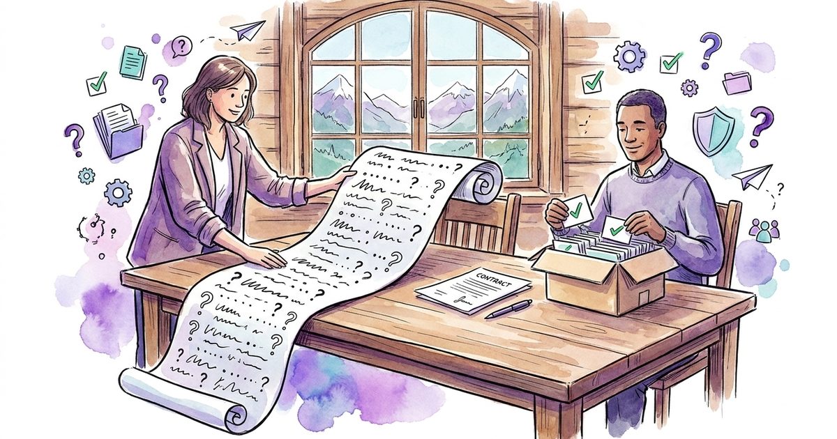 Titelbild: Kundenfragebogen zur Sicherheit: antworten, ohne zu raten